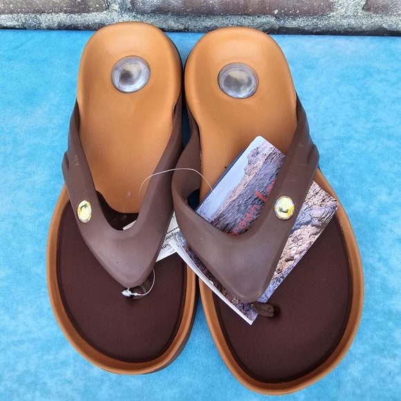 Bundle Men 's Anti-slip Flip Flops Slide Sandals Sz 7 - Picture 5 of 11